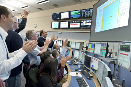 View of the CERN Control Centre